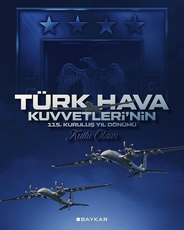 Bir asrı aşkın süredir şanla şerefle… 🦅 Vatan için nice görevlere birlikte kanat açtığımız #TürkHavaKuvvetleri’mizin 115. yıl dönümü kutlu olsun! 🇹🇷✈️ by @selcuk79