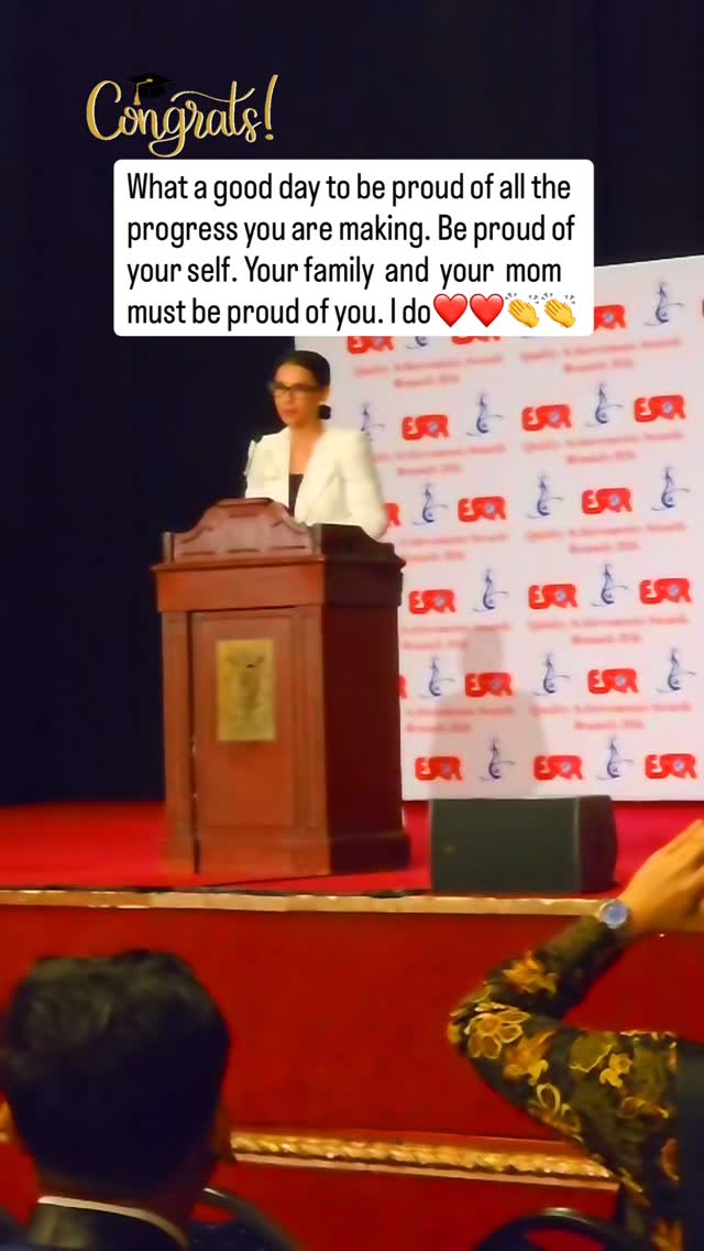 @aliza_salviandra Congratz👏👏❤️ Keep up the good work. Make yourself proud by @joeliardisunendar