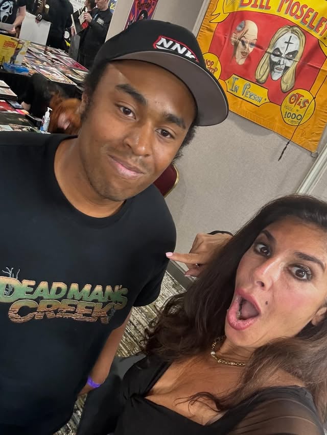 Happy Saturday and look at this @dead_mans_creek_franchise Woohoo!!! We’re @njhorrorcon 🎉🎉🎉 by @felissarose123