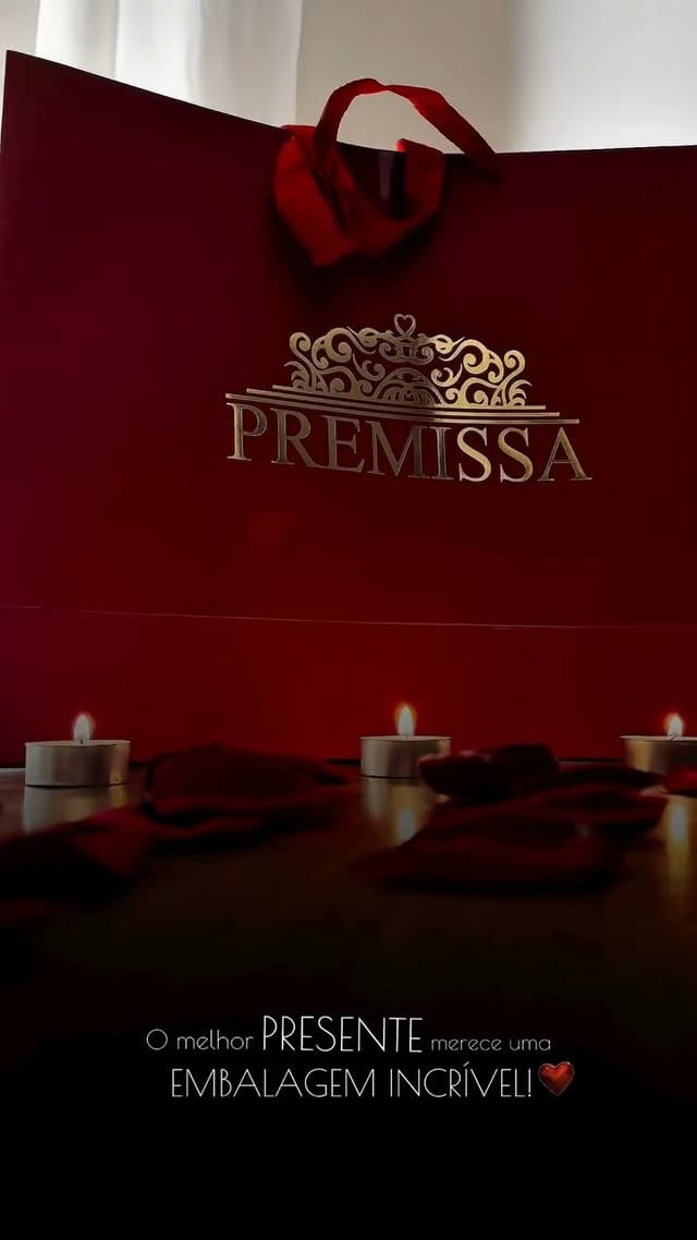 O melhor presente merece uma embalagem incrível. ❤️Neste Dia dos Namorados, cada detalhe faz a diferença. Pensando nisso, a Premissa preparou uma embalagem exclusiva, elegante e apaixonante para tornar o seu presente ainda mais especial.Mais do que uma sacola, ela é o primeiro encanto antes da surpresa. Um toque de sofisticação que valoriza cada escolha e transforma o momento da entrega em uma experiência inesquecível.✨ Porque quem você ama merece sentir o carinho em cada detalhe.Premissa LingerieO melhor presente merece uma embalagem incrível. 🎁❤️ by @premissalingerieoficial