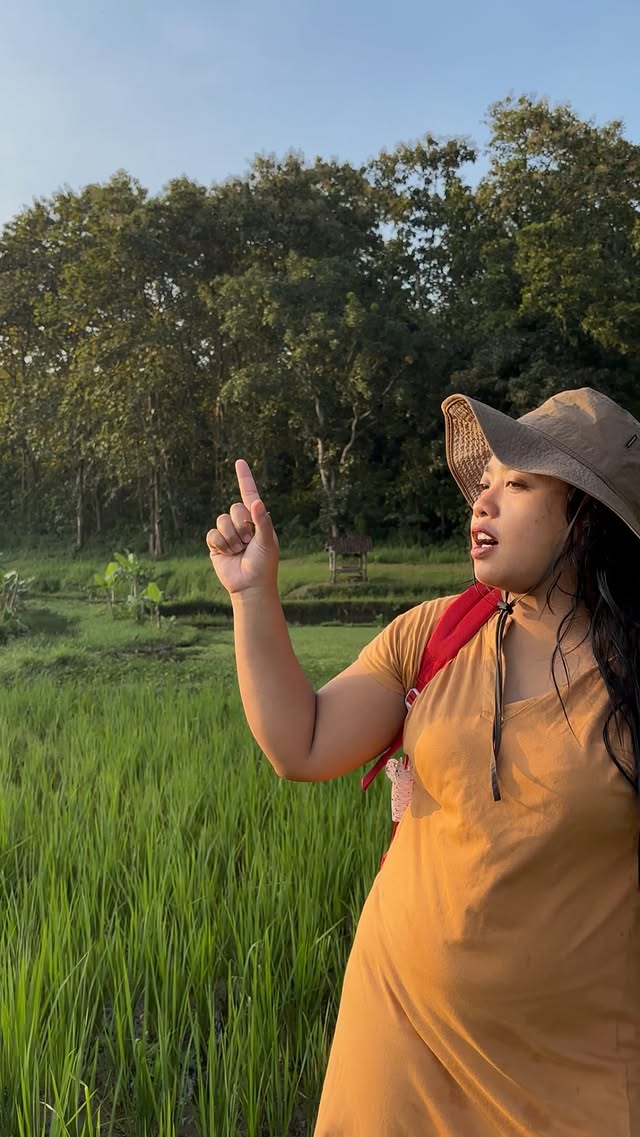 menjemput senja di sawa by @jia_amalia20_real