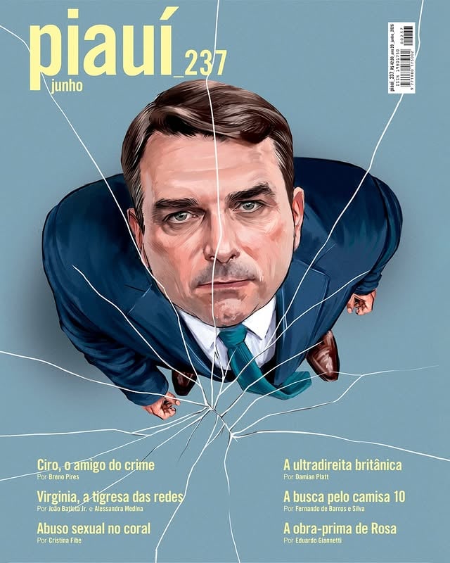 A clise do Bolsonalo. Esta é a capa da piauí de junho, ilustrada por Vito Quintans. Abaixo, confira alguns destaques da edição, que já está disponível em nosso site:O AMIGO DO CRIMEPor que Ciro Nogueira comparece em (quase) todos os escândalos da RepúblicaPor Breno PiresA TIGRESA DOS ALGORITMOSA influenciadora Virginia Fonseca, do paraíso das redes às investigações da PFPor João Batista Jr. e Alessandra MedinaUM GRITO PRESO NA GARGANTAAs memórias dolorosas das Meninas Cantoras de PetrópolisPor Cristina FibeREFORM UKA ascensão da ultradireita no Reino UnidoPor Damian PlattEM BUSCA DO 10 PERDIDOO dilema brasileiro no novo mundo do futebolPor Fernando de Barros e SilvaO PULSO AGRESTE DO MISTÉRIOSete décadas após sua publicação, a obra-prima de Guimarães Rosa ainda assombra e iluminaPor Eduardo Giannetti by @revistapiaui