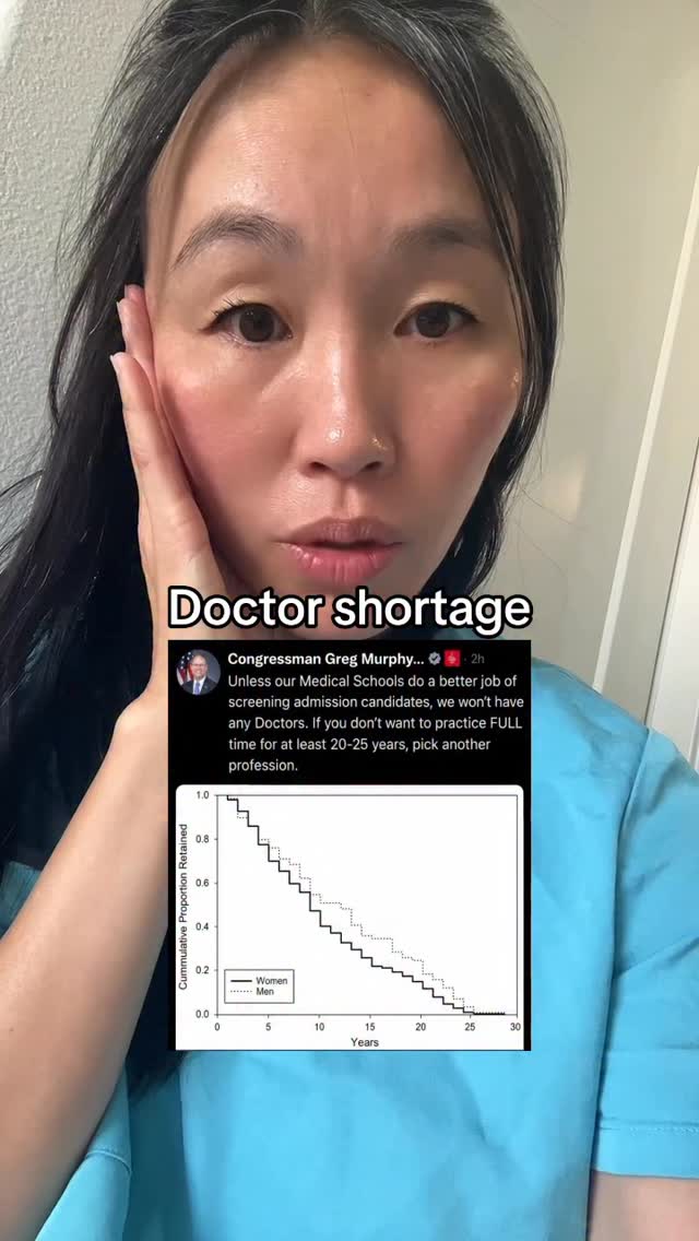 #doctorburnout #physicianburnout #ushealthcare #doctorshortage by @vickichanmd