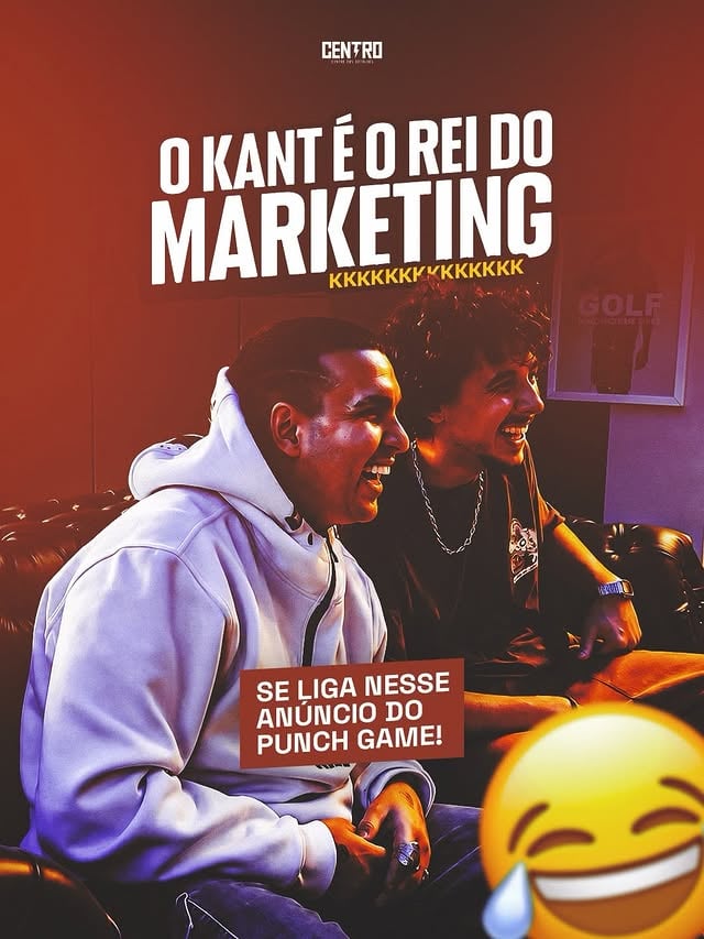 PUNCH GAME & KANTOSHI! 🤝O melhor lugar pra se entreter com batalhas de rima juntou com um dos MCs e streamers mais resenha da cena.E o resultado não podia ser outro: Kant fazendo anúncio da Punch do jeito mais engraçado possível kkkkkCorre pra escalar seu time no Fantasy, porque só você tá ficando de fora do Punch Game! by @oficial_kant