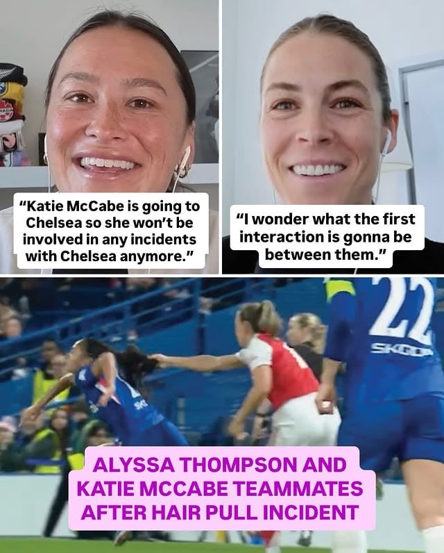 Chelsea is lucky to land McCabe but everyone is going to be dying to see the first interaction between the new teammates 😂