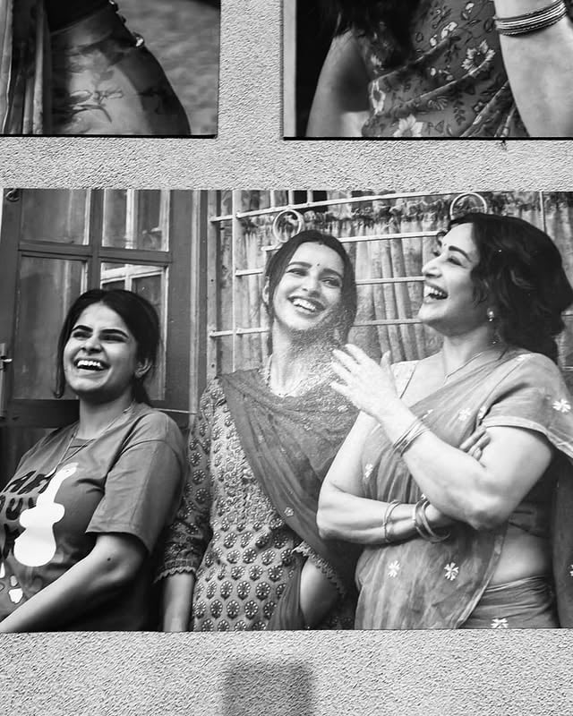 This one will always hold a very special place in my heart ❤️

Every day brought something new; endless laughter, spontaneous moments, and memories that made every day on set truly worth cherishing.

It was also a great experiment for me as an actor, pushing me into new spaces and helping me explore so much more.

Working with @sureshtriveni_ Sir, a truly great director who leads everything with such clarity and vision, was an absolute privilege. ❤️

@madhuridixitnene Ma’am was an absolute joy to work with effortlessly graceful, warm, and so generous as a performer. It was truly an honour sharing screen space with her. 😍

And our writer @poojatolani.21 , She was constantly there guiding, supporting, and helping me find so many layers in my performance, which I’ll always be grateful for. ❤️

@dharnaaaaa , despite all the on-screen fights, there was nothing but love off-screen and even more warmth between us. 😛

And now, #MaaBehen is finally yours ✨ Hope you all enjoy it as much as we enjoyed making it ❤️