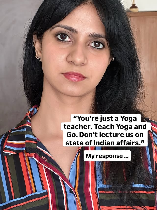 Speak up (without hurling abuses if you can) no matter which side you’re on. You don’t need a qualification to make your voice heard. We are all equal citizens of India.