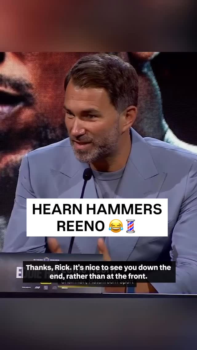 “When you look like you comb your hair with a pork chop” 😂😂😭 The “friendship” that keeps on giving 🤝 @eddiehearn @versaceboxing #JoshuaPrenga | July 25 by @versaceboxing