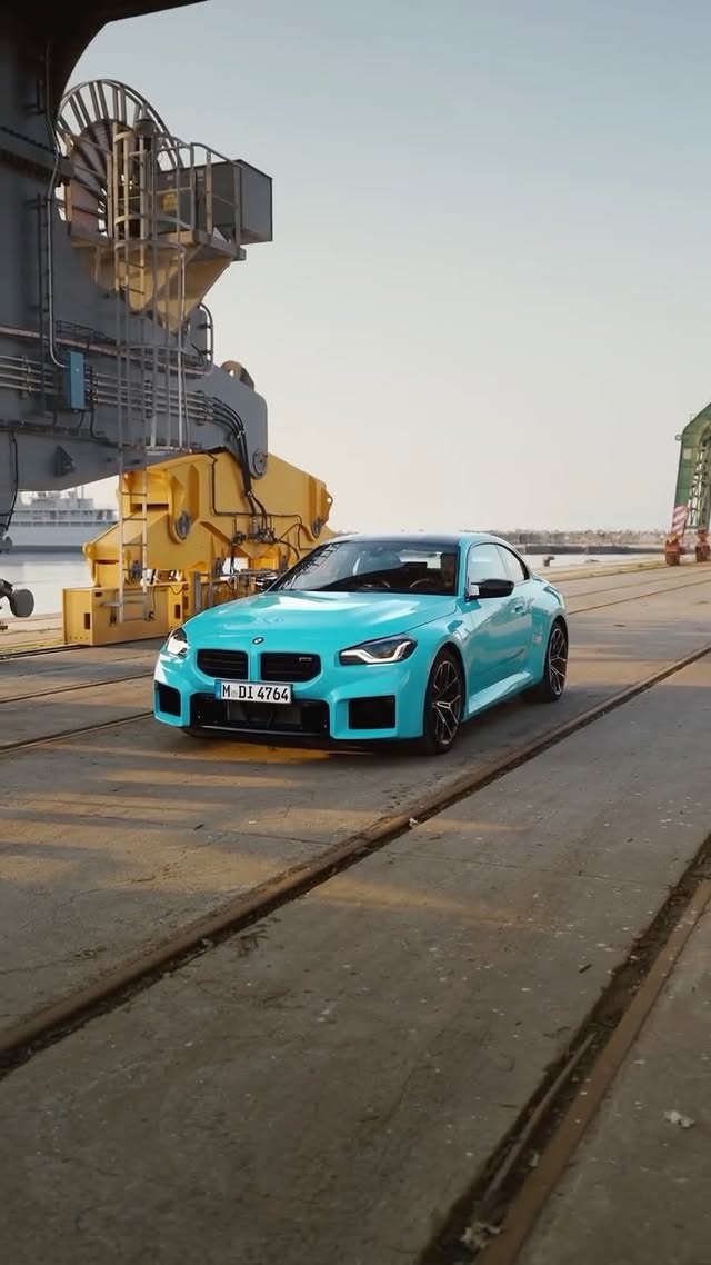 Pushing our capabilities even further 💪The new BMW M2 with M xDrive.#BMW #BMWM #MPowerPaint finish shown: BMW Individual special paint Borusan Turkish Blue. BMW M2 with M xDrive. Mandatory information according to German law 'Pkw-EnVKV' based on WLTP: energy consumption combined: 10.4-10.3 l/100 km; CO₂ emissions combined: 235-233 g/km; CO₂ class(es): G. by @bmwm