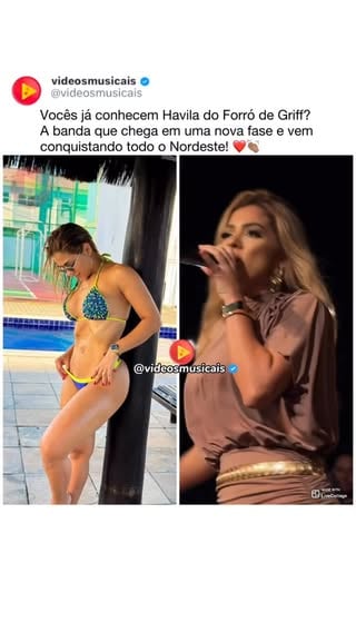Essa aqui ficou pressão 😍❤️👏🏽 @havillaoliveiraa @forrodegriffoficial