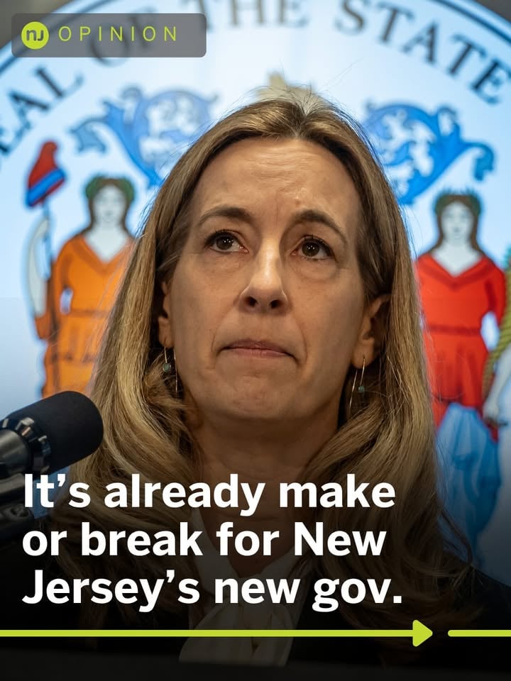 The honeymoon period is over for Gov. Sherrill. 

She's losing support from the far-left as tensions rise at Delaney Hall, the upcoming World Cup could create a massive transportation issue, and it's time to finalize the state budget. Will this make her or break her?