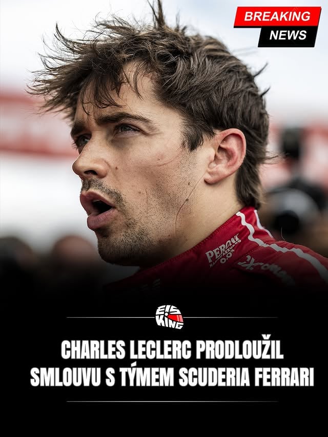 🚨 Charles Leclerc podepsal s Ferrari novou smlouvu na několik dalších let. Rozhodl se podle vás správně? Dejte nám vědět do komentářů 💬 by @eisking_f1