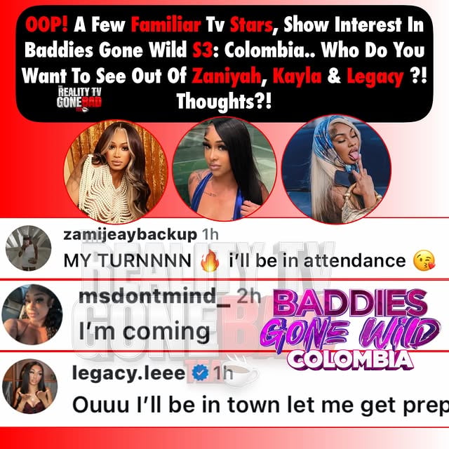 Who You Think Gon Take Over Colombia?!😭👀🇨🇴
#BaddiesGoneWild