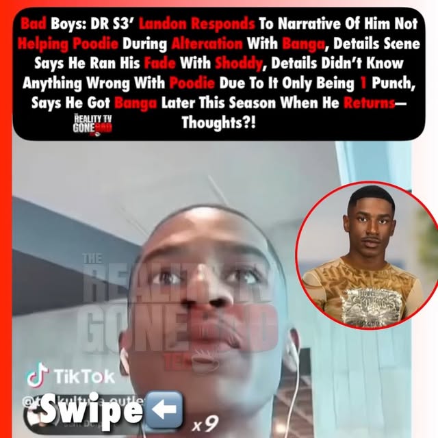 Landon Talks Upcoming Episode Misconceptions‼️ 👀
#BadBoysDR
🎥: teakulture.outlet