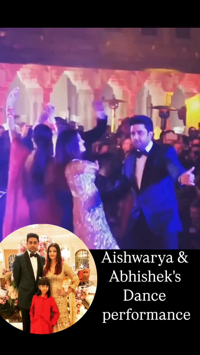 Aishwarya Rai and Abhishek Bachchan famously let loose on the dance floor to the energetic track "Gallan Goodiyaan" alongside Deepika Padukone, Ranveer Singh, and other celebrities at a grand pre-wedding bash in Udaipur. 

The viral dance floor moments took place during the extravagant pre-wedding festivities of Isha Ambani and Anand Piramal. The star-studded event featured Aishwarya and Abhishek matching steps with friends and fellow Bollywood stars as DJ Amann Nagpal spun the hit track from the film Dil Dhadakne Do. 

The viral video of Aishwarya Rai Bachchan and Abhishek Bachchan dancing to the hit track "Gallan Goodiyaan" was captured during the star-studded pre-wedding celebrations of Isha Ambani and Anand Piramal in Udaipur.Key Highlights of the Performance the Dance Floor Energy: The couple let their hair down and completely matched steps, showing off their fun-loving, carefree side.The Star-Studded Circle: They were joined on the dance floor by several other top Bollywood stars, including Deepika Padukone, Ranveer Singh, and Anil Kapoor (who originally starred in Dil Dhadakne Do, the film featuring the song).The Outfits: Aishwarya looked stunning in a heavily embroidered golden lehenga, while Abhishek complemented her perfectly in a classic sherwani.
