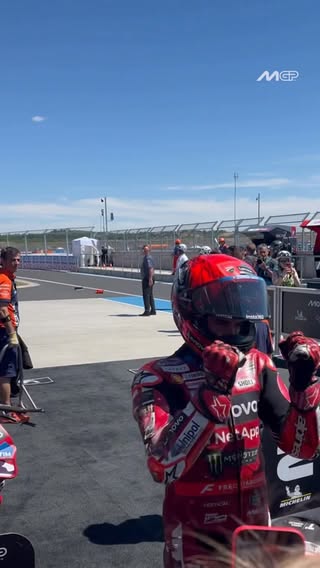 From crashing to pole! 💥⏱️ @marcmarquez93 things 😮‍💨

#HungarianGP🇭🇺 #MotoGP #MarcMarquez