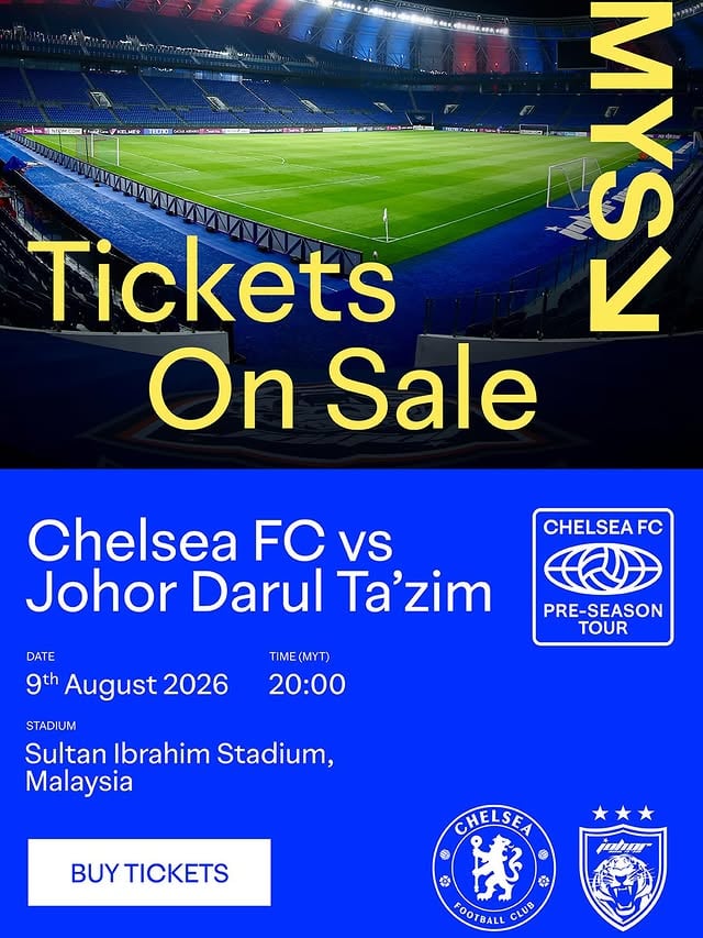 🚨 Our pre-season tour fixture in Malaysia has changed date. 🇲🇾