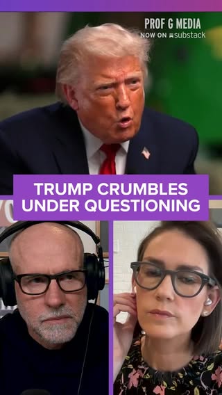 “I can’t take” the way Trump “speaks to women”

During an interview with Meet the Press, President Donald Trump became combative and cut the interview short when asked about false claims that the 2020 election was rigged. Scott Galloway and Jessica Tarlov respond, on Raging Moderates.