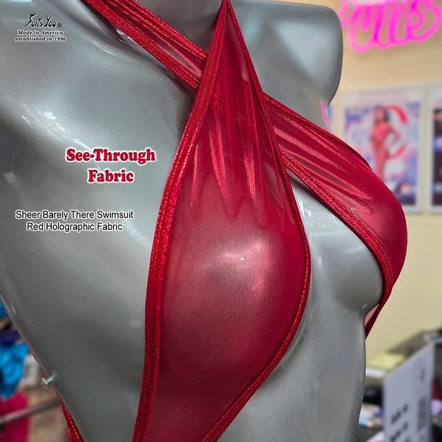 Dare to Wear Sheer Barely-There Criss Cross One-Piece Swimsuit ❤️🔥 by @suitsyoubikinis