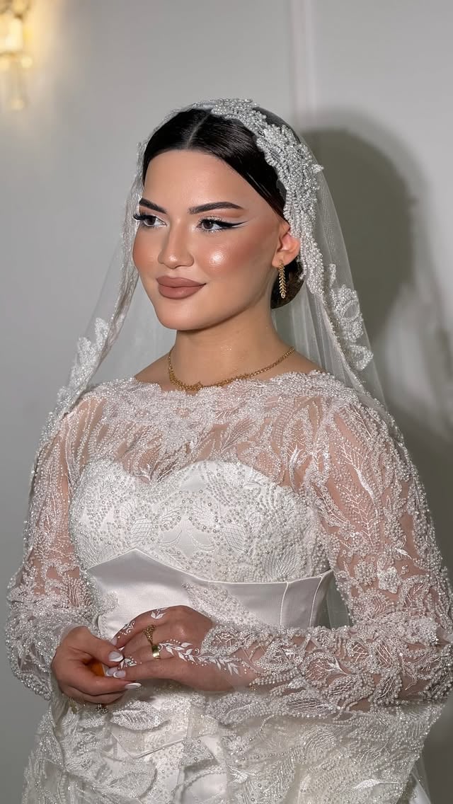 Gozel gelinim Zehra🕊️Xoşbext ol✨ by @stilist_xeyale_