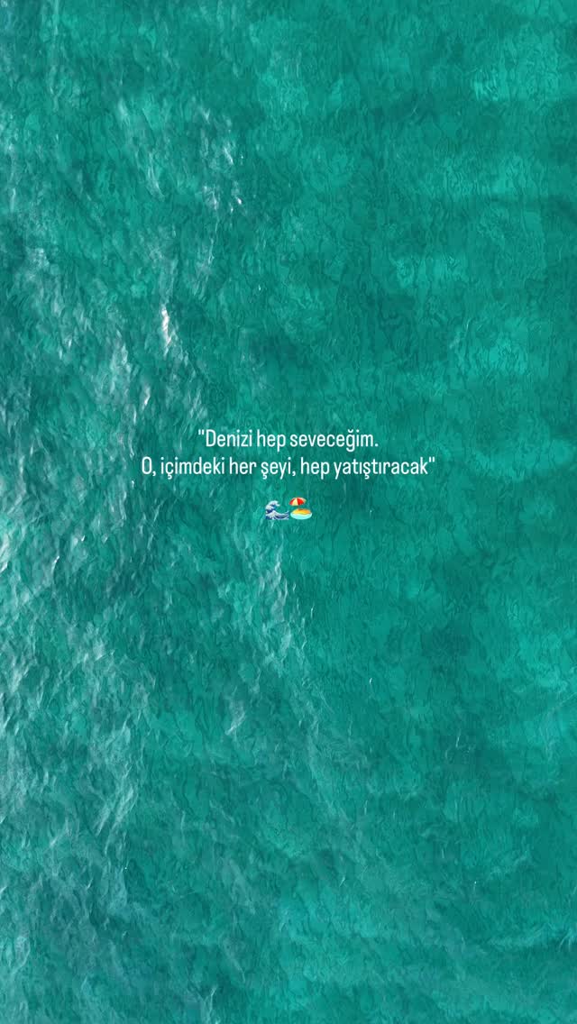 Denizi hep seveceğim.O, içimdeki her şeyi, hep yatıştıracak...#etkanıngünlüğü by @etkaningunlugu
