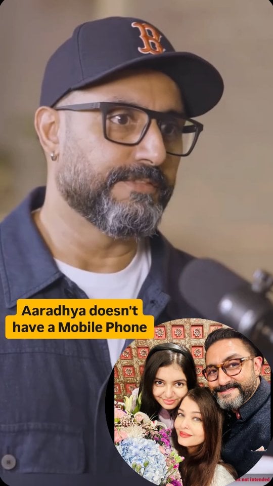 Abhishek Bachchan has revealed that his teenage daughter, Aaradhya, does not own a personal mobile phone. Instead, if her friends need to reach her, they must call her mother, Aishwarya Rai Bachchan, directly.Key Details of Their Parenting Approach:No Social Media: At 14, Aaradhya has no presence on any social media platforms.Conscious Decision: Abhishek and Aishwarya made the choice a long time ago to keep her off personal devices and the internet, wanting her to avoid online negativity and unnecessary digital pressure.
Praise for Aishwarya: Abhishek has credited Aishwarya's selfless and mindful parenting for keeping their daughter grounded and focused on her education and real-world interactions.

Abhishek Bachchan revealed that his 14-year-old daughter, Aaradhya Bachchan, does not own a mobile phone or have any social media presence.The actor shared details about their family's strict digital boundaries during promotions and candid interviews, explaining how they manage communication and why they made this choice.Key Highlights of Abhishek's Disclosure alternative Communication: Since Aaradhya doesn't have a personal device, her friends must contact her by calling her mother, Aishwarya Rai Bachchan, or Abhishek's phone instead.Protection From Negativity: Abhishek emphasized that keeping her away from independent internet access protects her from online gossip, public scrutiny, and unnecessary digital attention.

Credit to Aishwarya: Abhishek completely credited his wife, Aishwarya, for implementing these boundaries and doing the "heavy lifting" to ensure Aaradhya grows up with a normal, focused childhood centered on education and real-world interactions.