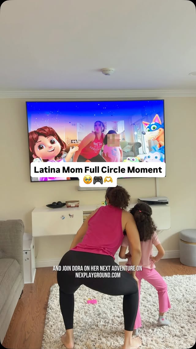So much fun mixed with a little nostalgia🥹👾 Who knew Dora would keep being a part of our kids childhoods too? You can play Dora Star Explorer as a family on Nexplayground.com@nexplayground #doratheexplorer #ad #playthatmovesyou #activeplay #dorastarexplorer by @walessa_m