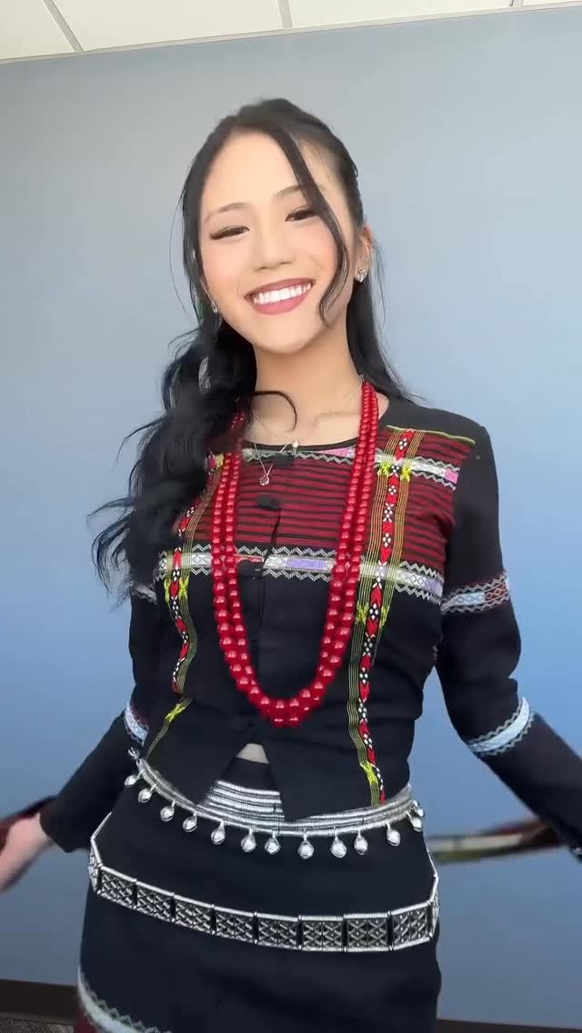 Tedim Chin Traditional Dress#chindress #reels #shorts #trendingvideo #viral by @being_chikim