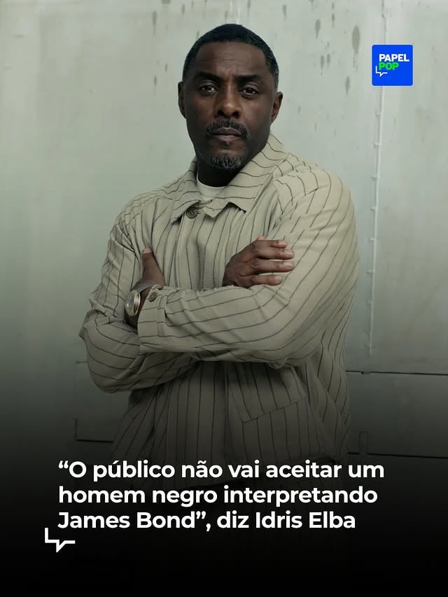 GRANDÃO E SEM MEDO 👀 Capa e recheio da nova edição da GQ britânica, revelada nesta segunda-feira (08), Idris Elba abriu o jogo sobre a possibilidade de interpretar James Bond na franquia “007”. 

“Nunca foi real. Sempre foi apenas um boato”, negou o ator.

Ele explicou que “o público e o mercado não vão aceitar um homem negro interpretando o personagem”. 

Além disso, dispensou mudanças “politicamente corretas” nos próximos filmes. “Não vamos tentar torná-lo 'woke'”, comentou.

Arrasta para o lado e leia o que disse o artista 👉🏻

Os rumores sobre o futuro Bond seguem a todo vapor, com as audições rolando para um longa-metragem feito pela Amazon MGM Studios e dirigido por Denis Villeneuve. 

Nomes como Jacob Elordi, Aaron Taylor-Johnson, Callum Turner e Tom Francis aparecem entre os cotados. Quem você quer?

(📸: @latourfanny para @britishgq)