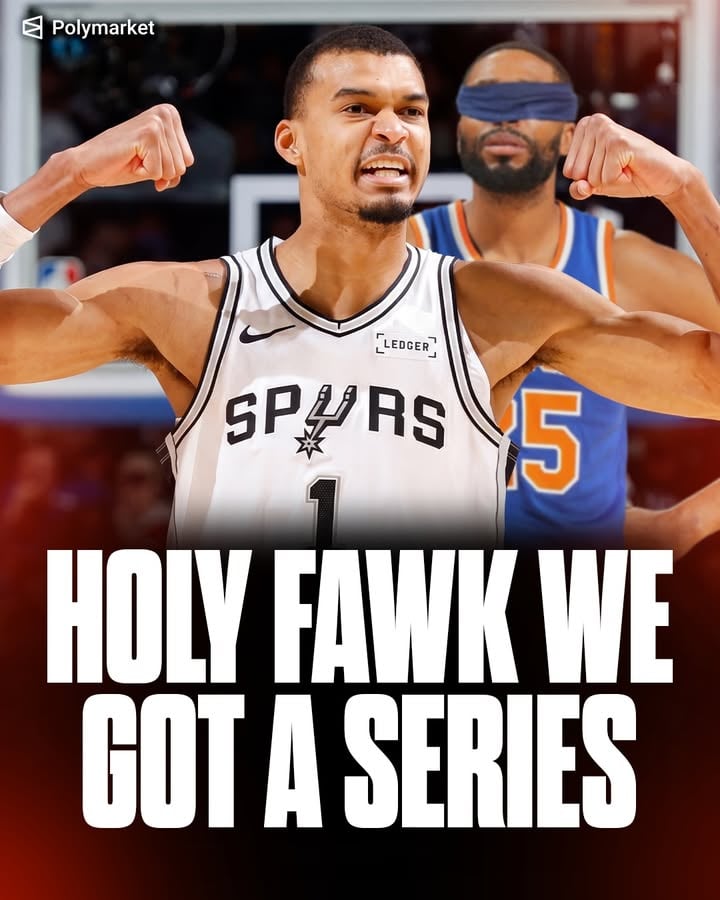 We got a mf series ladies and gentlemen 😳🤯 The Spurs aren’t done yet!

Who is winning the Finals?