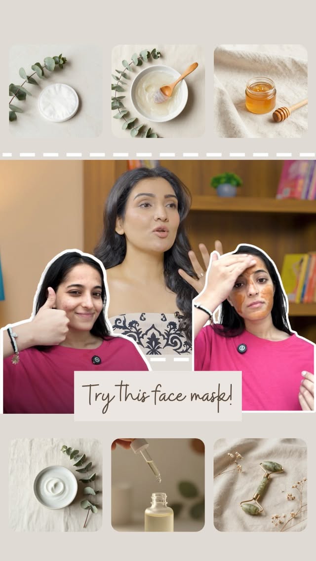 Tried and tested the face mask recommended by @tina.ahuja ✨🌱#pinkvilla #pinkvillalifestyle (Skincare #, wellness, Dadi Approved, reacts, remedy) by @pinkvillalifestyle