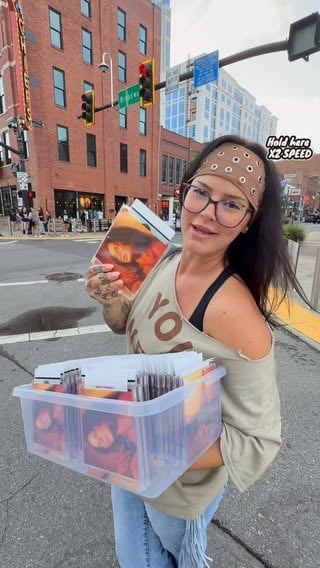 Promoting my music on broadway in downtown Nashville. @opry I’ll see yall tomorrow and @chiefsbroadway I’ll see yall Wednesday!!