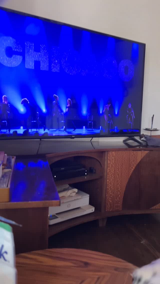 I guess not everyone is a theater kid. He has been watching cheese for 11 minutes. #watchingthetonyswithelvis #tonyawards by @melissapeterman