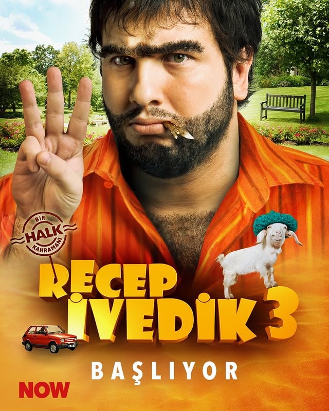 Babaannesinin vefatının ardından yalnız kalan Recep’i eğlenceli bir macera bekliyor! 🚗 #Recepİvedik3 şimdi NOW’da. by @nowtvturkiye