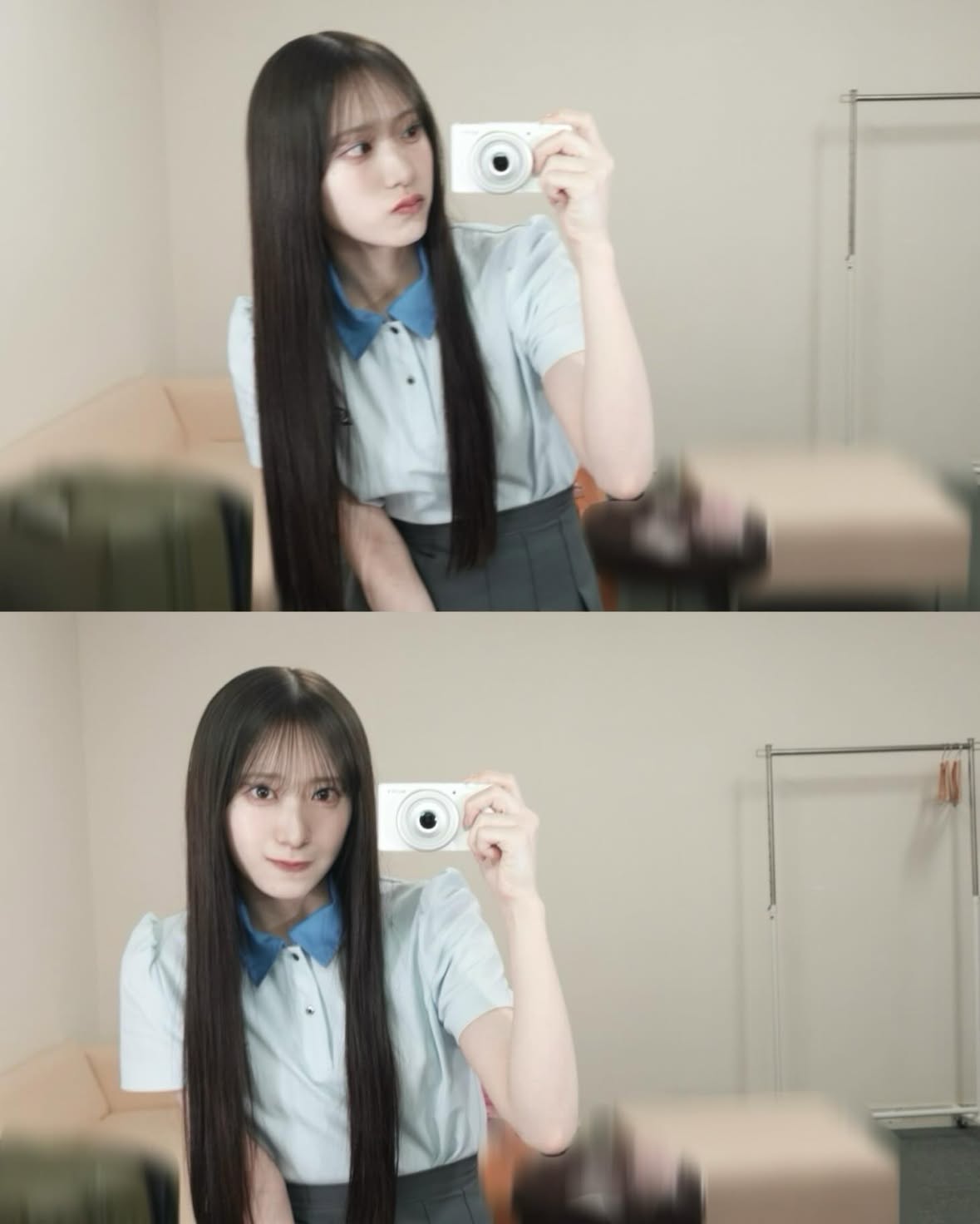 制服も可愛いよね 𑁊^. .^𑁊♩最後の2枚はお気に入りの写真 *⁡#櫻坂46#櫻坂46_WhatsKAZOKU#村井優 by @yu.murai_official